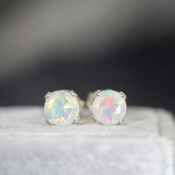 Opal Stud Earrings, 4 of 12