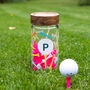 Personalised Golf Tees Glass Storage Jar, thumbnail 1 of 8