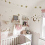 Large Moon And Star Wall Stickers, thumbnail 1 of 6
