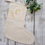 Personalised Floral Initial Stocking, thumbnail 1 of 2