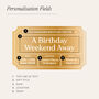 Personalised Acrylic Voucher Gift, thumbnail 4 of 4