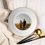 Personalised Golden Rim Photo Plate, thumbnail 2 of 4