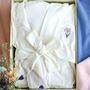 Birthday Flower Soft Bamboo Robe Dressing Gown Gift, thumbnail 1 of 9