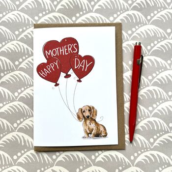 Dachshund Happy Mother's Day Card, 6 of 6