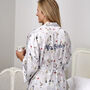 Personalised Butterfly Floral Kimono, thumbnail 2 of 4