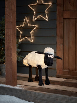 Shaun The Sheep™ LED Light Up Plug In Christmas Figure, 7 of 9
