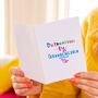 Grandmother 'Outnumbered By Grandchildren' Card, thumbnail 1 of 8