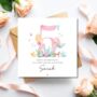 Mermaid 4th Birthday Card, Pink Birthday Card For Daughter, Granddaughter, Any Relationship, thumbnail 2 of 5