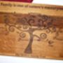 Personalised Family Tree Oak Board, thumbnail 5 of 8