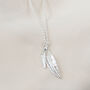 Feather Necklace, thumbnail 1 of 3