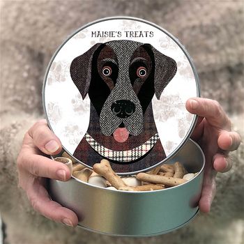 Dog Treat Tin 65 Personalised Designs Available, 2 of 12