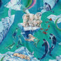 Arctic Animals Fleece Blanket, Fluffy Throw, thumbnail 2 of 11