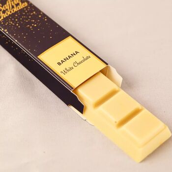Four Small Luxury Belgian White Chocolate Bars, 5 of 5