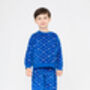 Children's Personalised Christmas Snowflake Pyjamas, thumbnail 6 of 10