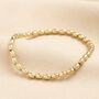 Stainless Steel Bobble Bead Bracelet, thumbnail 1 of 7