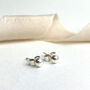 The Farden Recycled Silver Studs, thumbnail 1 of 3