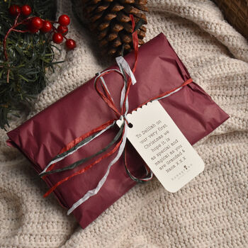 Personalised ‘My 1st Christmas’ Postage Stamp Bear Outfit, 4 of 5