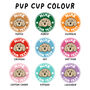 Personalised Dog Pawprint Puppaccino Pup Cup, thumbnail 2 of 2