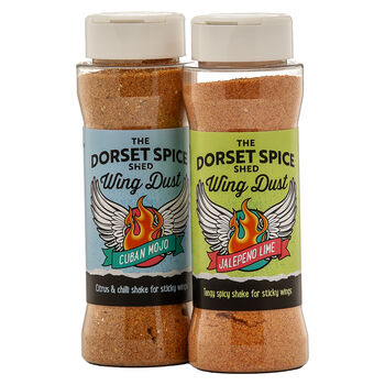 The Dorset Spice Shed Wing Dust Duo BBQ Or Air Fry, 2 of 5