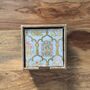 Set Of Six Wood Coasters With Case, Luxury Tableware, thumbnail 5 of 9