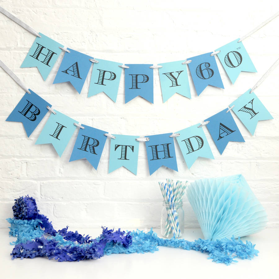 Personalised Party Bunting Decoration, 1 of 8