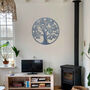 Modern Round Tree Wooden Wall Art For Home Walls, thumbnail 1 of 12
