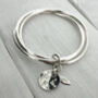 Personalised Sterling Silver Russian Bangles, thumbnail 3 of 4