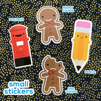 kawaii vinyl stickers by asking for trouble notonthehighstreetcom