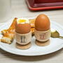 Personalised Grandma And Me Wooden Egg Cups, thumbnail 1 of 2