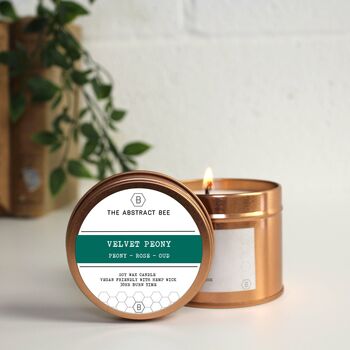 Soy Wax Copper Candle, 3 of 6