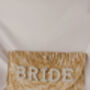 Bride Woven Straw Clutch, thumbnail 3 of 4