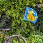 Bike Visibility Flag. Great Gift For Cyclists. For Bikes, Trikes, Carts And Mobility Scooters, thumbnail 6 of 10