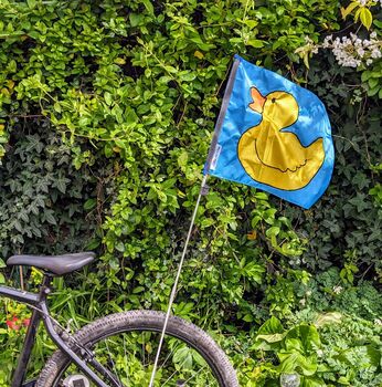 Bike Visibility Flag. Great Gift For Cyclists. For Bikes, Trikes, Carts And Mobility Scooters, 6 of 10