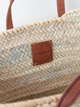 Handwoven Parisienne Basket || Back In Stock, 3 of 12