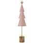 Christmas Pink Metal Tree, thumbnail 2 of 2