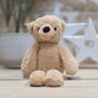 Hudson The Long Leg Light Brown Teddy Bear Soft Toy, thumbnail 2 of 3