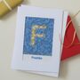Gold Initial Card, thumbnail 4 of 7