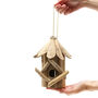 Handmade Wooden Bird House And Garden Nesting Box, thumbnail 12 of 12