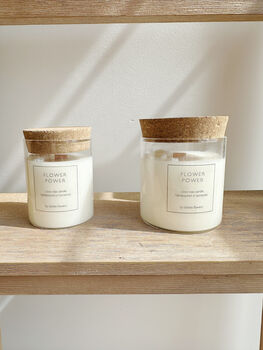 Flower Power Coco Wax Candle, 9 of 9