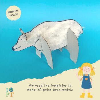 Children's Eco Activity Box: Prowling Polar Bears, 6 of 12