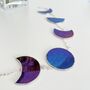 Glass Moon Phases Wall Hanging Multicolor, thumbnail 3 of 8