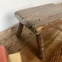 Antique Mini Wooden Stool / Decorative Riser, thumbnail 3 of 4