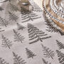 Nordic Grey Tree Christmas Table Runner, thumbnail 4 of 4