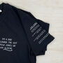 Dad Jokes Up My Sleeve Personalised T Shirt, thumbnail 2 of 2