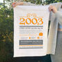 Personalised 21st Birthday Gift Microfibre Tea Towel, thumbnail 1 of 7