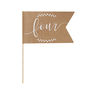 Wedding Kraft Table Number Flags, thumbnail 2 of 3
