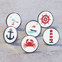 Nautical At Sea Boat Themed Cupboard Drawer Knobs, thumbnail 2 of 7