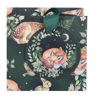 Fox Green Notebook | A5 200 Lined Pages, 6 of 6