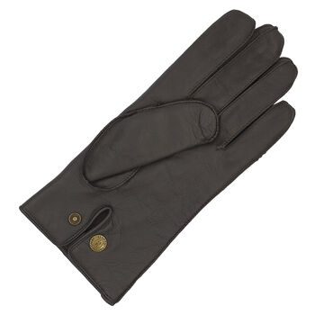 Norton. Men's Warm Lined Leather Gloves, 8 of 9
