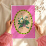 Primrose Floral Art Print, thumbnail 3 of 5